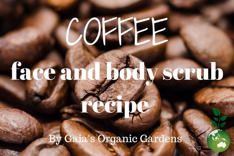 Coffee Face and Body Scrub Recipe